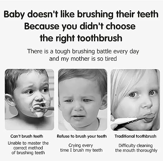 Soft 3-Sided Toothbrush for kids