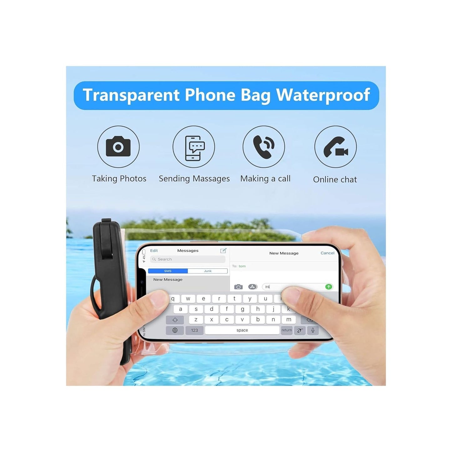 Waterproof Mobile Pouch 2 pcs