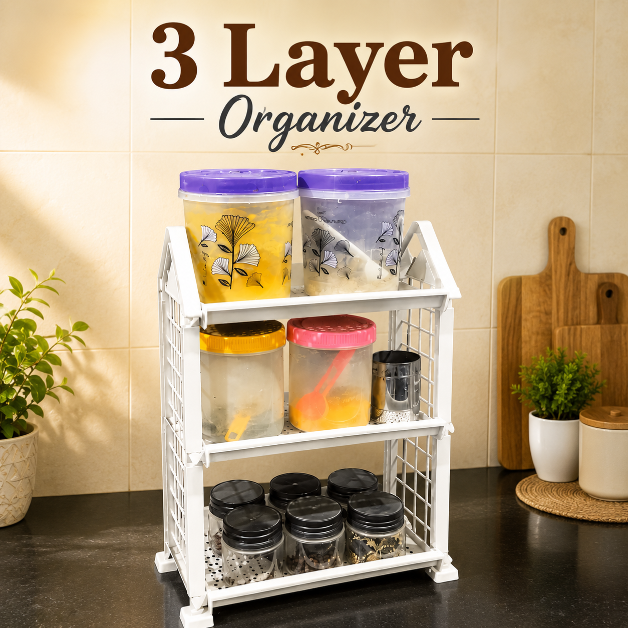 3 Layer Organizer Stand
