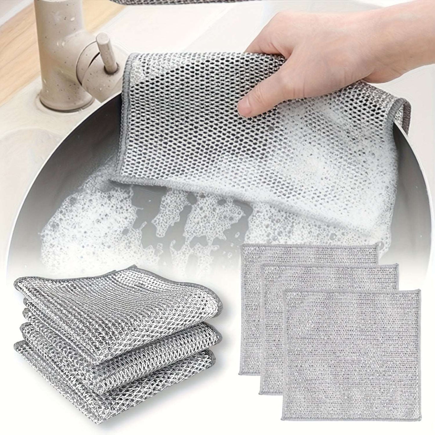 Dish wash scrubber cloth 15 pcs