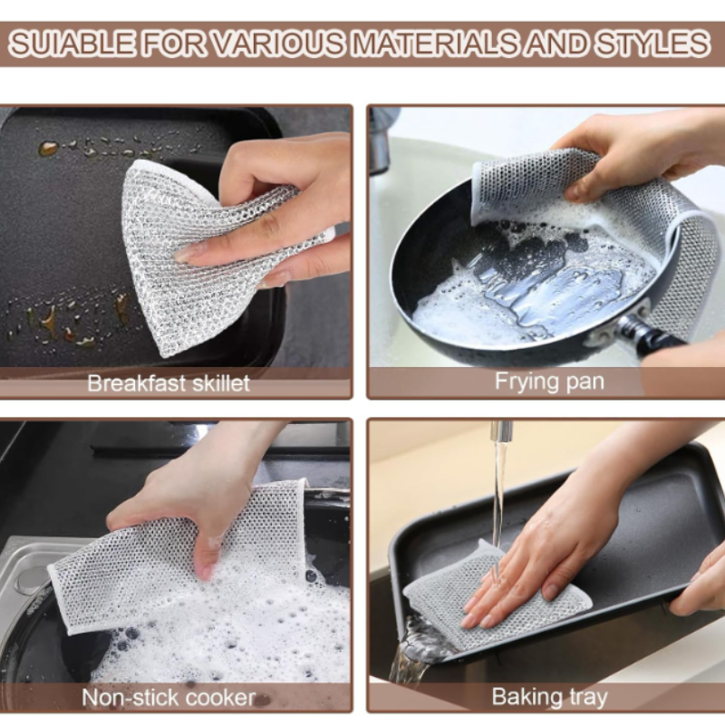Dish wash scrubber cloth 15 pcs