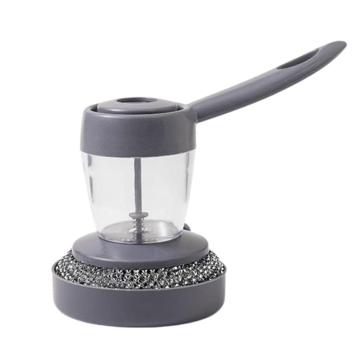 Handle Soap Dispenser with Scrub