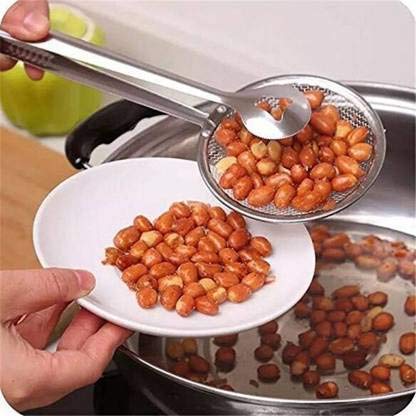 2In1 Stainless Steel Filter Spoon with Clip