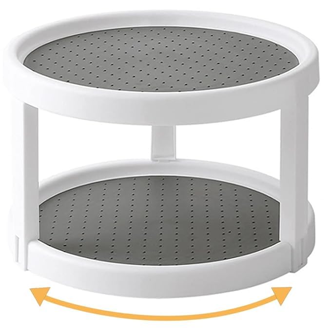 Double Layer Rotating tray