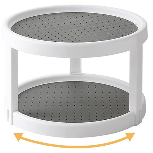 Double Layer Rotating tray