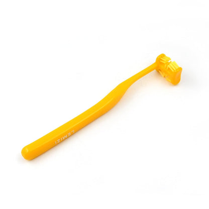 Six-Sided Soft Toothbrush, Anti-Bacterial 6 Sided Care (Random Colors)