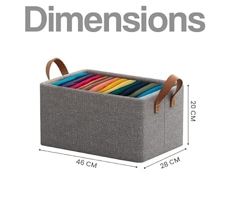 Foldable grey dress organizer