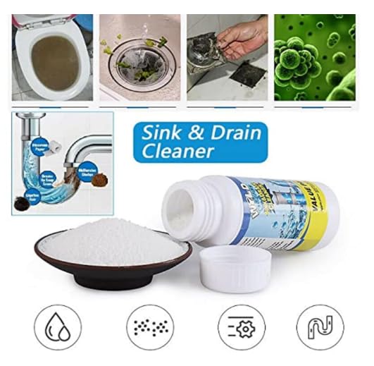Sink and Drain Cleaning Powder 2 pack
