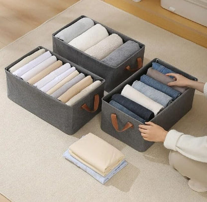 Foldable grey dress organizer