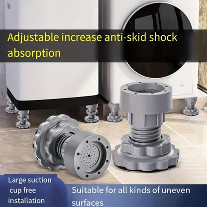Anti vibration washing machine suction pads 4 pcs pack