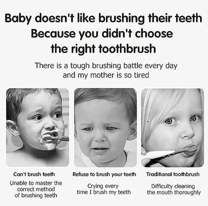 Soft 3-Sided Toothbrush for kids