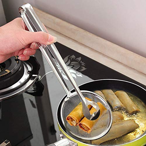 2In1 Stainless Steel Filter Spoon with Clip