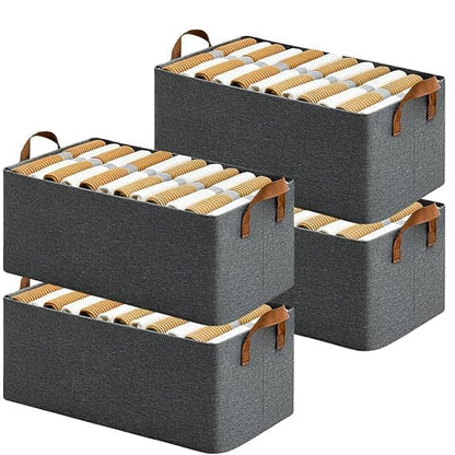 Foldable grey dress organizer
