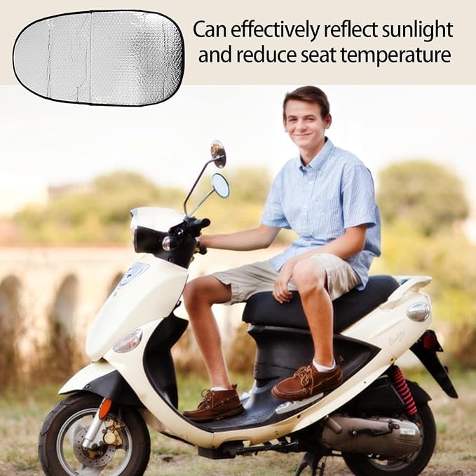 Motorcycle Sunscreen Seat Cover 2 pcs