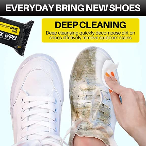 80 Pcs Shoe Wipes 1 Pack