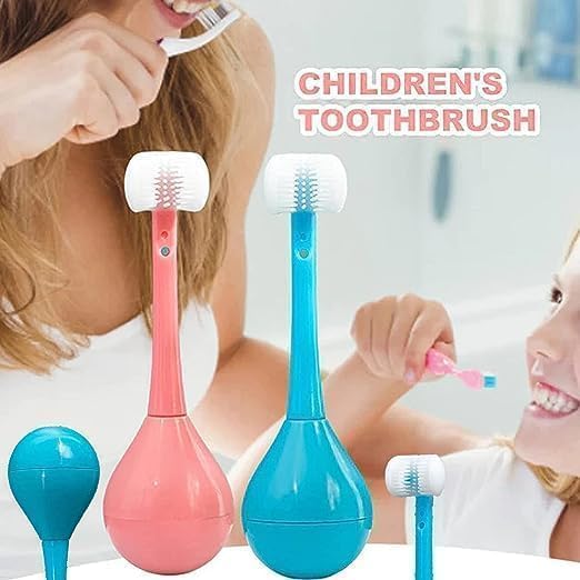 Soft 3-Sided Toothbrush for kids
