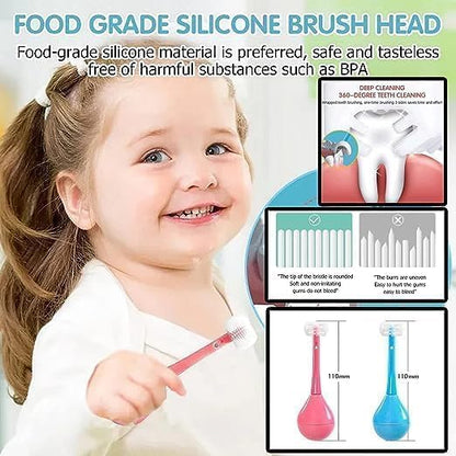 Soft 3-Sided Toothbrush for kids