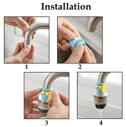 6 Layer Water filter Tap Shower