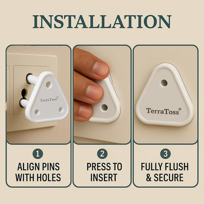 Switch board plug cover for kids safety 25 pcs