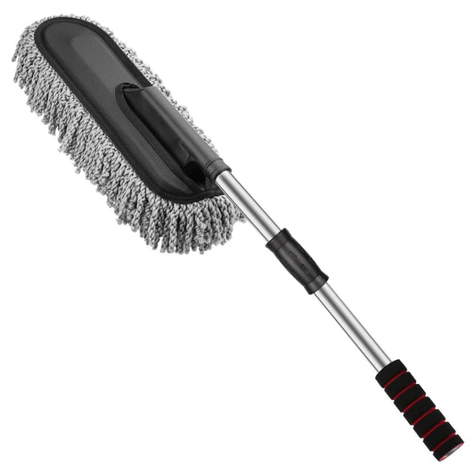 Microfiber car cleaning duster