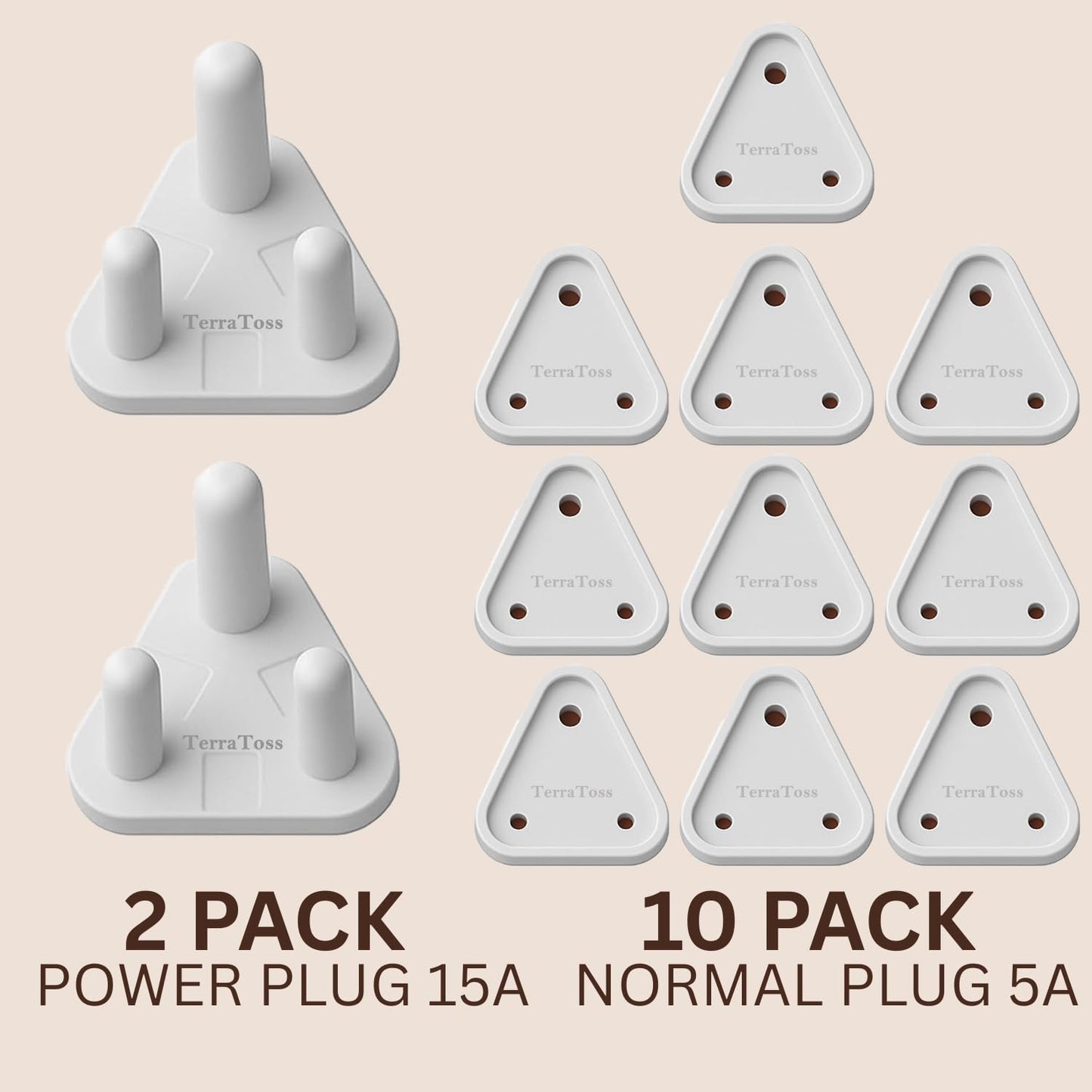 Switch board plug cover for kids safety 25 pcs