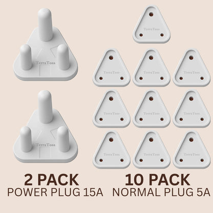 Switch board plug cover for kids safety 25 pcs