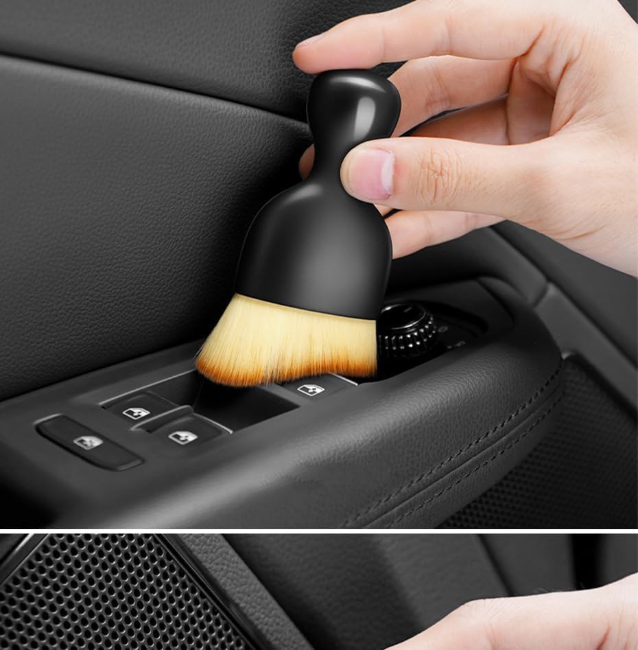 Mini Car Interior Cleaning Soft Brush - Car Cleaning Brushes Duster
