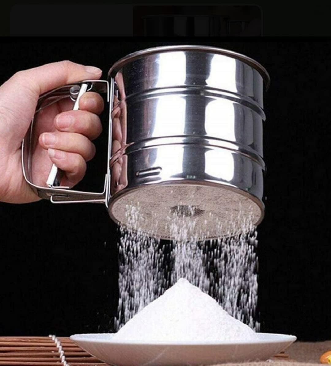 SS manual powder sifter