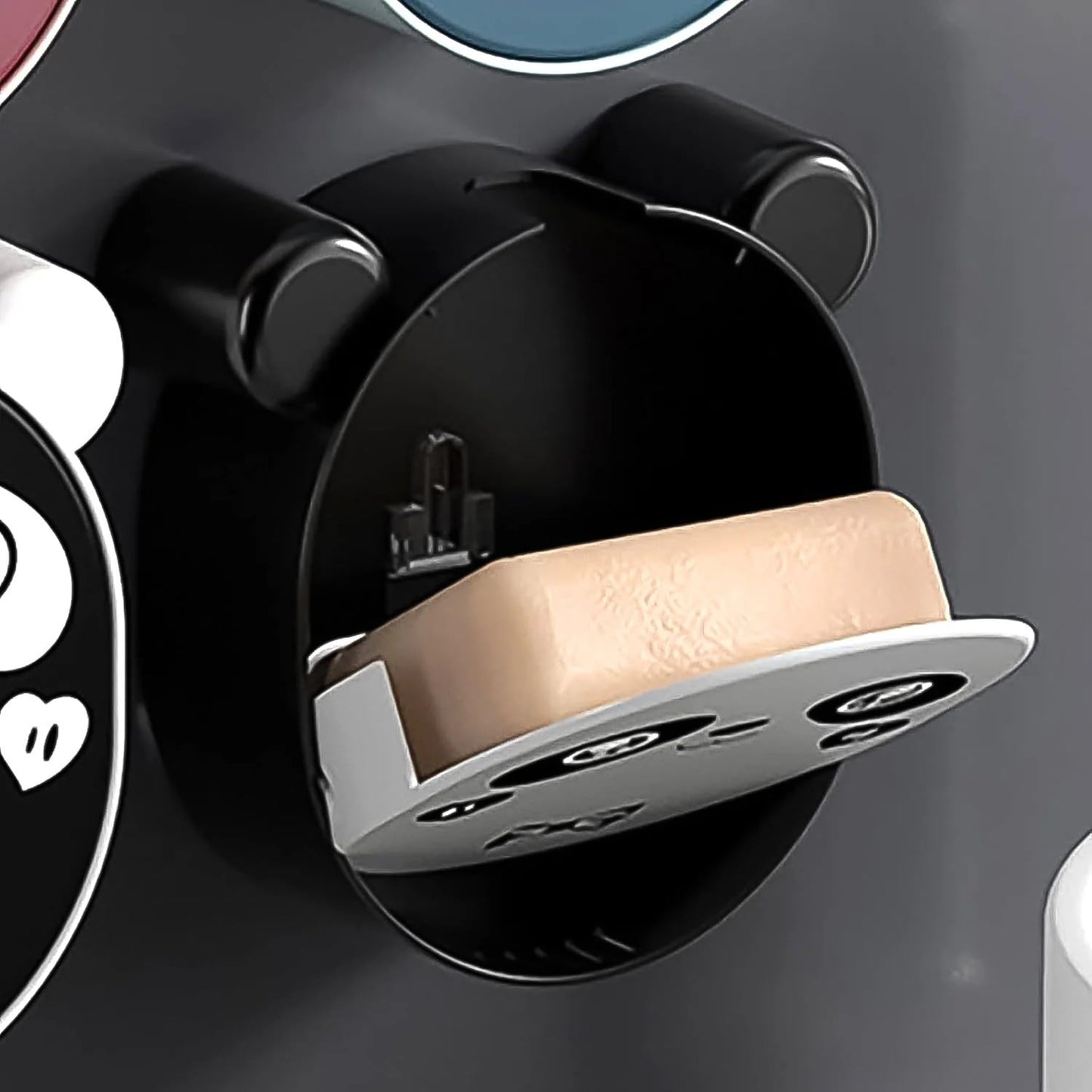 Panda soap stand box 2 pcs