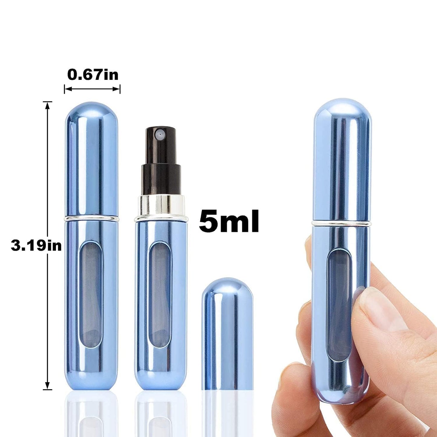 5ml Portable Mini Perfume Filling Bottle 2 pcs