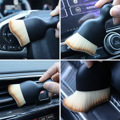 Mini Car Interior Cleaning Soft Brush - Car Cleaning Brushes Duster