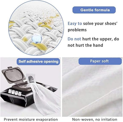 80 Pcs Shoe Wipes 1 Pack
