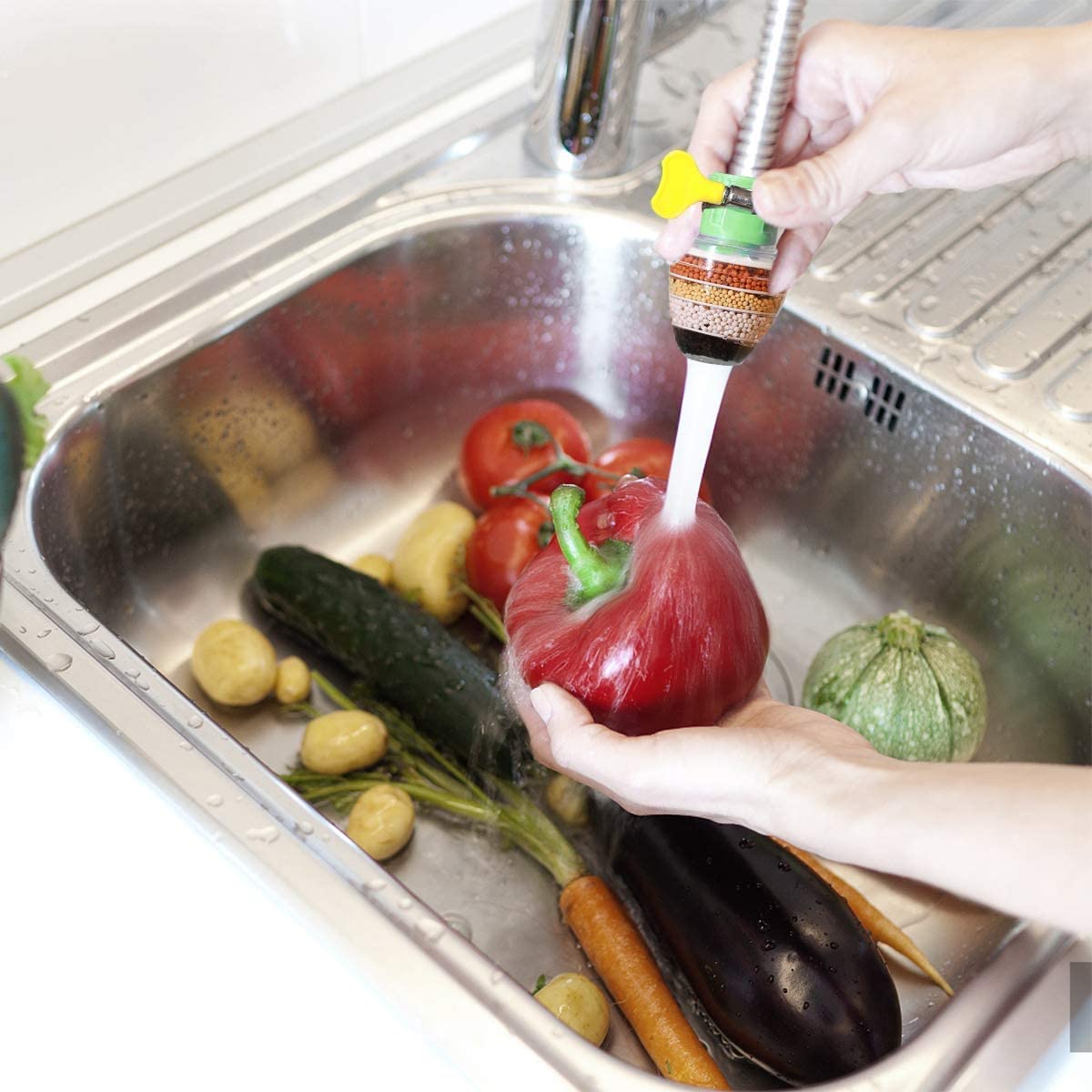 6 Layer Water filter Tap Shower