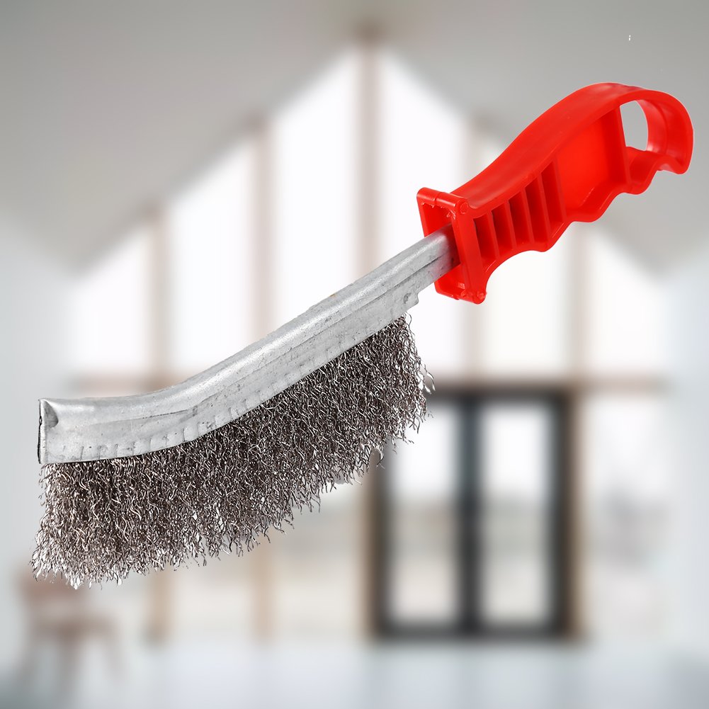 Stainless Steel Wire Hand Brush Metal Cleaner Rust Paint Removing Tool