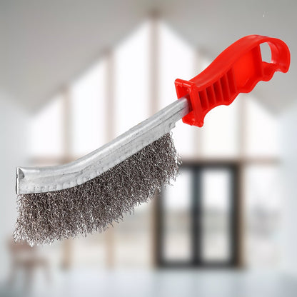 Stainless Steel Wire Hand Brush Metal Cleaner Rust Paint Removing Tool