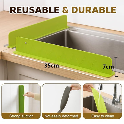 Kitchen splash guard