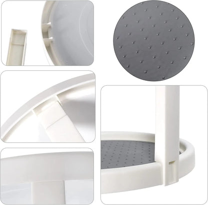 Double Layer Rotating tray
