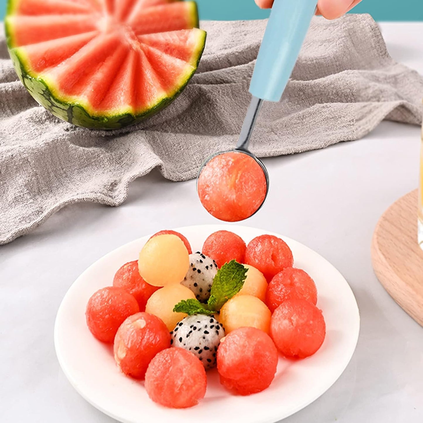 Watermelon Scoop & Cutter - 2 in 1