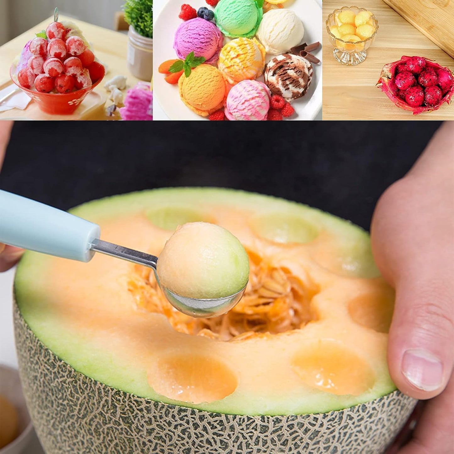 Watermelon Scoop & Cutter - 2 in 1
