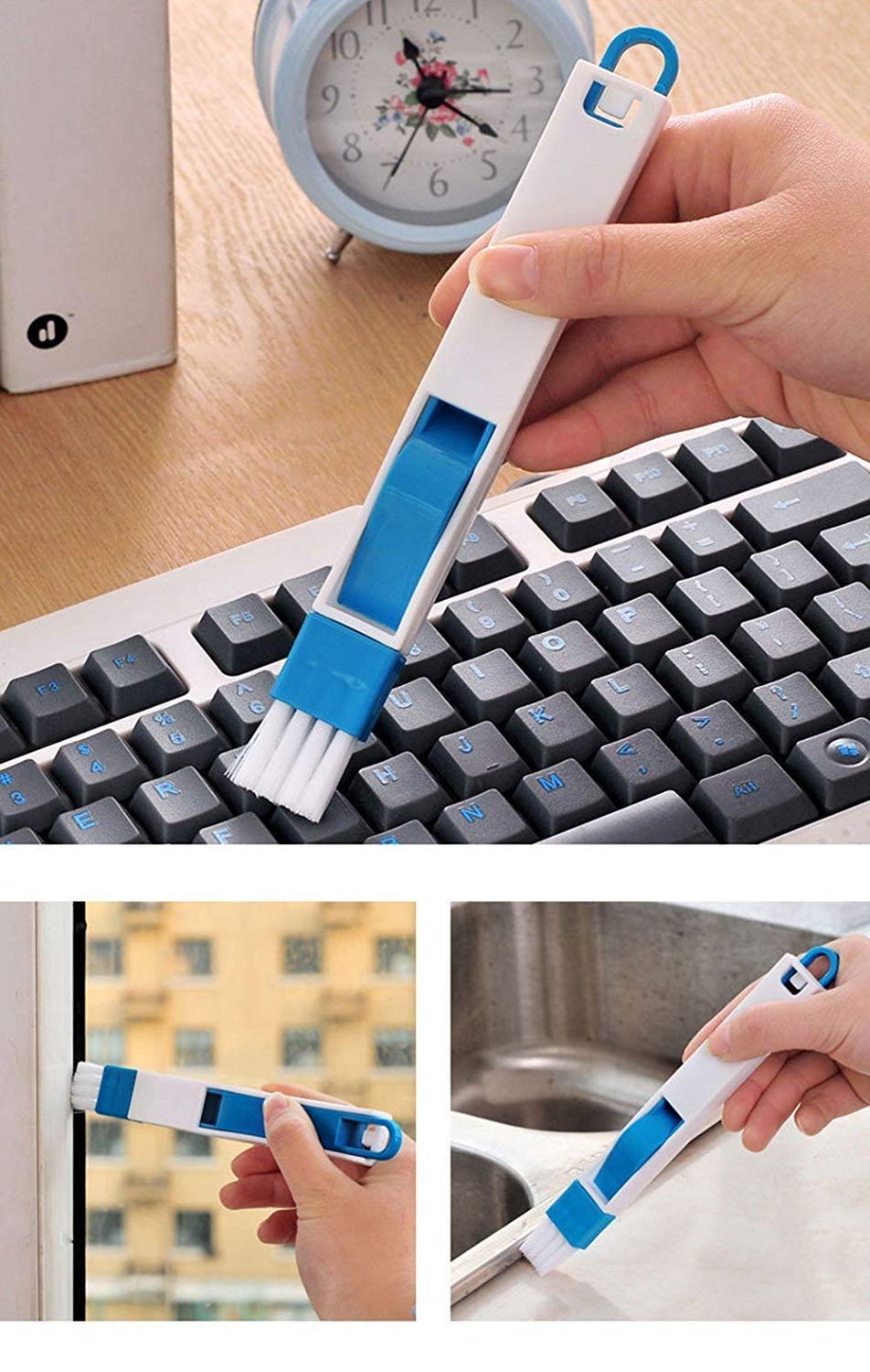 5 pcs of 2 in 1 Dust Cleaning Brush with small dustpan