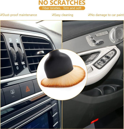 Mini Car Interior Cleaning Soft Brush - Car Cleaning Brushes Duster