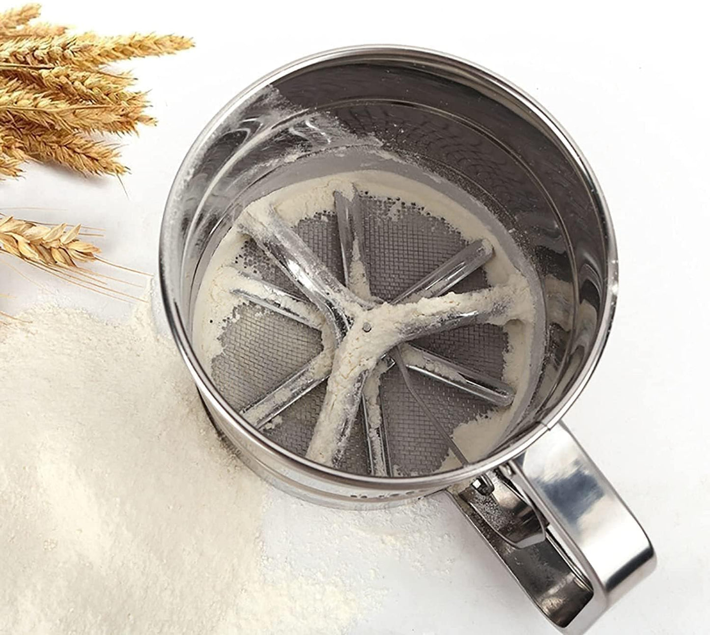 SS manual powder sifter