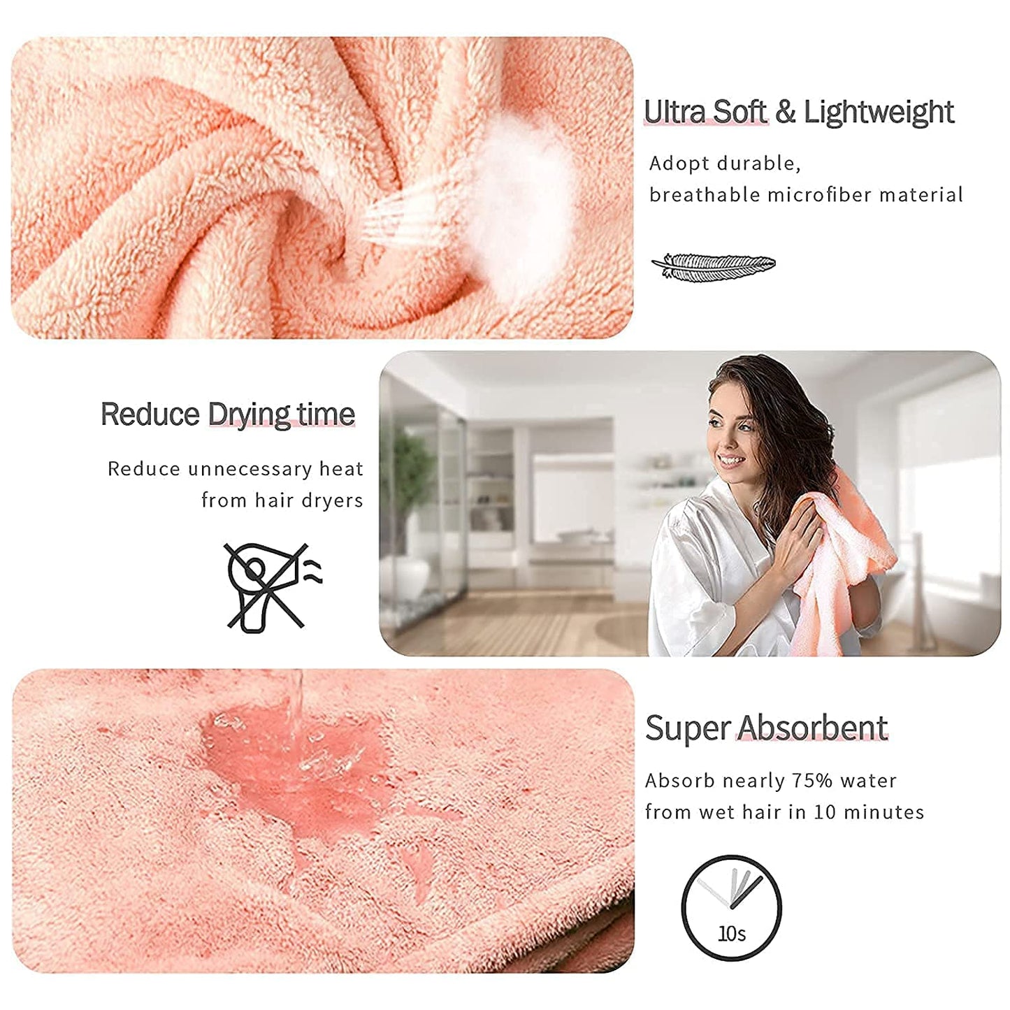 Hair Wrap Towel Heavy