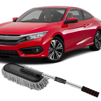 Microfiber car cleaning duster
