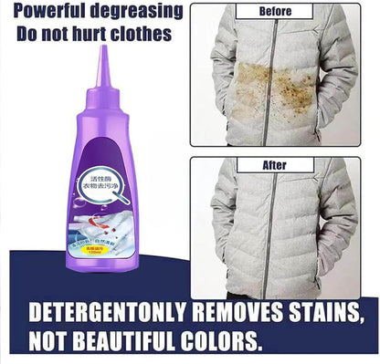 White Cloth Stain Remover Purple Bottle 2 Pcs