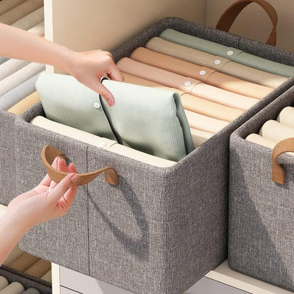 Foldable grey dress organizer