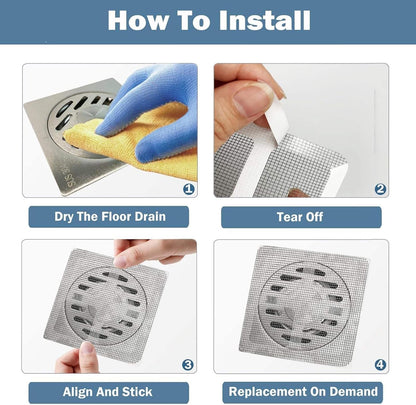 Sink drain filter stickers 20 pcs
