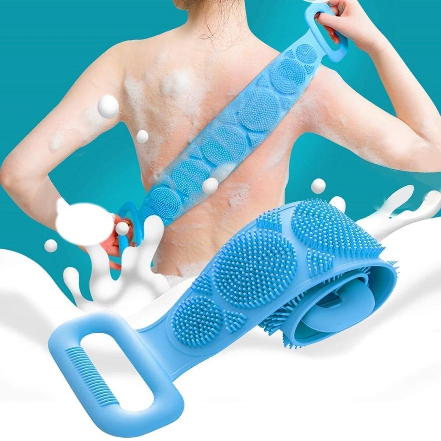 Silicon bath belt 2 pcs