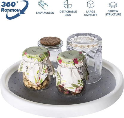 Double Layer Rotating tray
