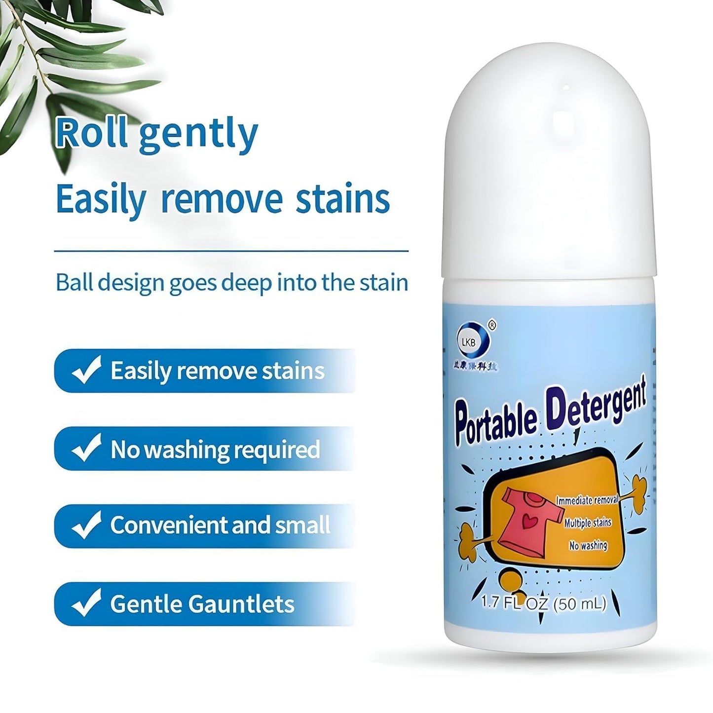 Portable Stain Removing Roller Bottle